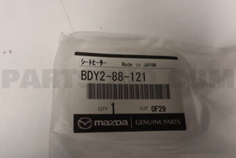 Mazda BDY288121 HEATER,SEAT CUSHION