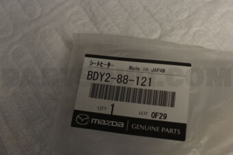 Mazda BDY288121 HEATER,SEAT CUSHION