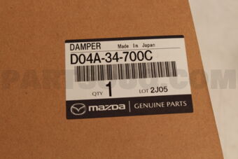 Mazda D04A34700C DAMPER(R),FRONT