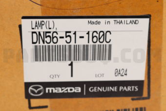 Mazda DN5651160C LAMP(L),RR COMB