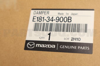 Mazda E18134900B DAMPER(L),FRONT