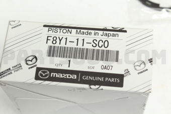 Mazda F8Y111SC0 RING SET,PISTON