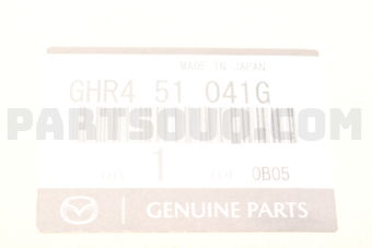 Mazda GHR451041G UNIT(L),HEAD LAMP