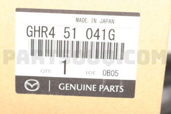 Mazda GHR451041G UNIT(L),HEAD LAMP
