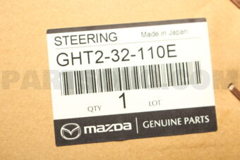 Mazda GHT232110E GEAR,STEERING