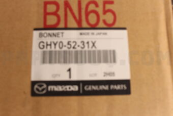 Mazda GHY05231X BONNET