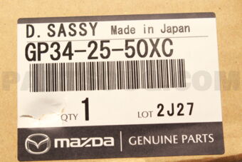 Mazda GP342550XC SHAFT(R),DRIVE