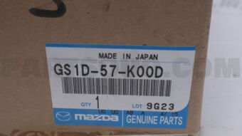 Mazda GS1D57K00D MODULE,AIR BAG