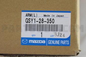 Mazda GSY128350 ARM(L),LOWER-REAR