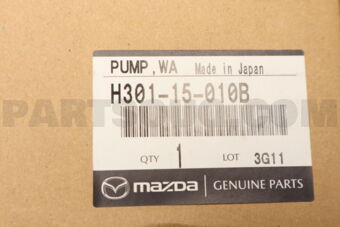 Mazda H30115010B PUMP,WATER