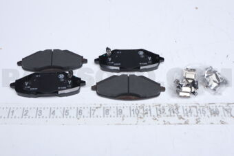 Mazda K1YT2643Z PAD SET,RR CALIPER