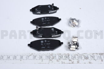 Mazda K1YT2643Z PAD SET,RR CALIPER