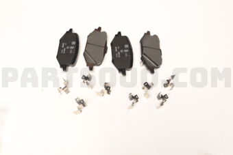 Mazda K2YF2643Z PAD SET,RR CALIPER