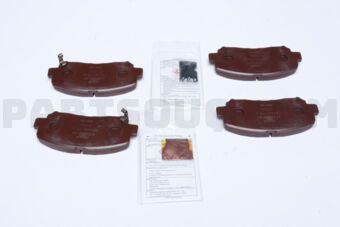 Mazda KGY03328Z PAD SUB SET,FRT CALI