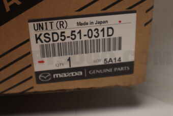 Mazda KSD551031D UNIT(R),HEAD LAMP