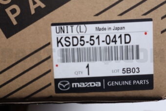 Mazda KSD551041D UNIT(L),HEAD LAMP
