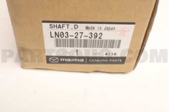 Mazda LN0327392 SHAFT,DRIVE GEAR