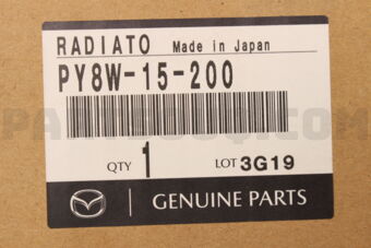 Mazda PY8W15200 RADIATOR