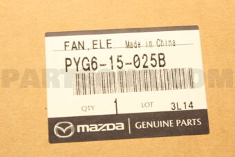 Mazda PYG615025B FAN,ELECTRIC