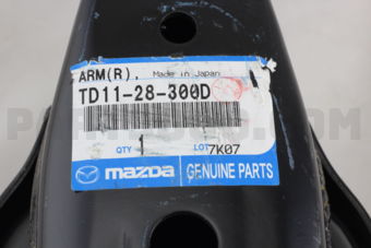 Mazda TD1128300D ARM,LOWER-REAR