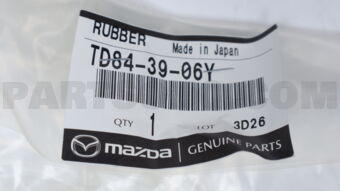 Mazda TD843906Y RUBBER NO.3,ENG.MTG