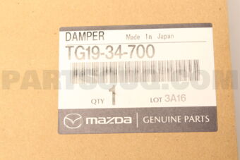 Mazda TG1934700 DAMPER(R),FRONT