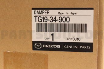 Mazda TG1934900 DAMPER(L),FRONT
