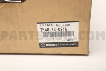 Mazda TK4833021A KNUCKLE(R),STEERING