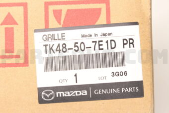 Mazda TK48507E1DPR GRILLE,UP.RADIATOR