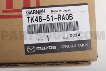 Mazda TK4851RA0B GARNISH A (R),SIDE