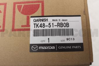 Mazda TK4851RB0B GARNISH A (L),SIDE