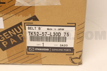 Mazda TK5257L30D75 BELT B (R),PRETENSIO