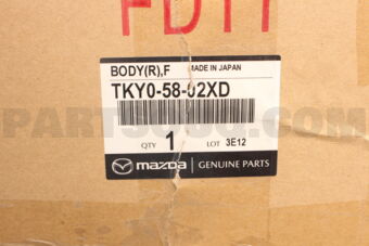 Mazda TKY05802XD BODY(R),FRONT DOOR