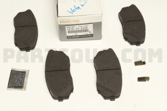 Mazda TKY83328ZB PAD SUB SET, FRONT CALIPER