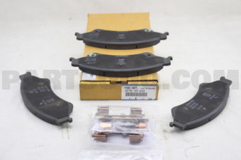 Mazda UCYE3323Z PAD SET,FRT CALIPER