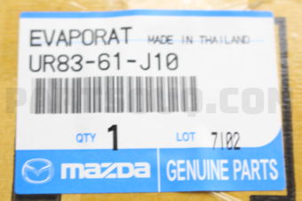 Mazda UR8361J10 EVAPORATOR