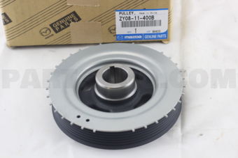 Mazda ZY0811400B PULLEY,CRANKSHAFT