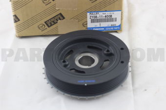 Mazda ZY0811400B PULLEY,CRANKSHAFT