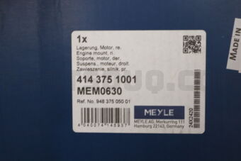 Meyle 4143751001 PORSCHE CAYENNE ENGNE MNTNG RH