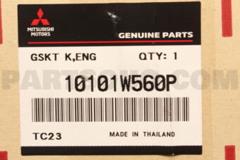 Mitsubishi 10101W560P GASKET KIT,ENG OVERH