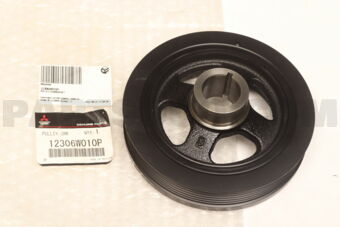 Mitsubishi 12306W010P PULLEY,CRANKSHAFT
