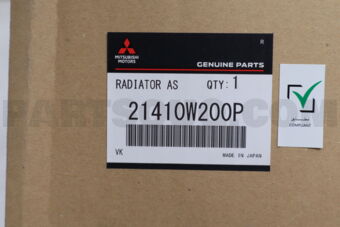 Mitsubishi 21410W200P RADIATOR ASSY