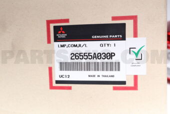 Mitsubishi 26555A030P LAMP ASSY,COMB,RR LH