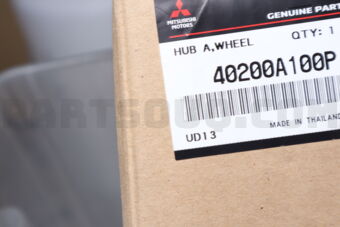 Mitsubishi 40200A100P HUB ASSY,FR WHEEL