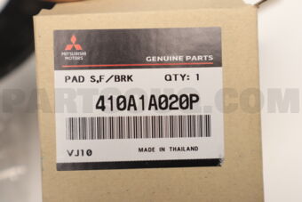 Mitsubishi 410A1A020P PAD SET,FR BRAKE