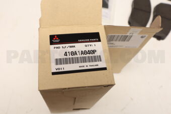 Mitsubishi 410A1A040P PAD SET,FR BRAKE