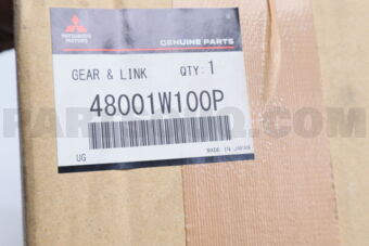 Mitsubishi 48001W100P GEAR & LINK ASSY,STEERING