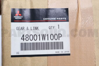 Mitsubishi 48001W100P GEAR & LINK ASSY,STEERING