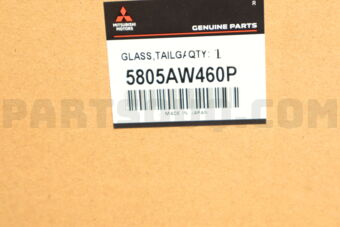 Mitsubishi 5805AW460P GLASS,TAILGATE WINDOW