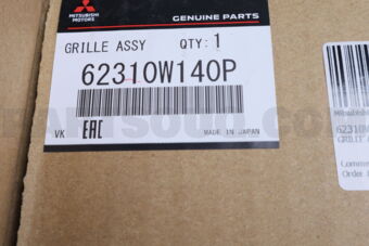Mitsubishi 62310W140P GRILLE ASSY,RADIATOR